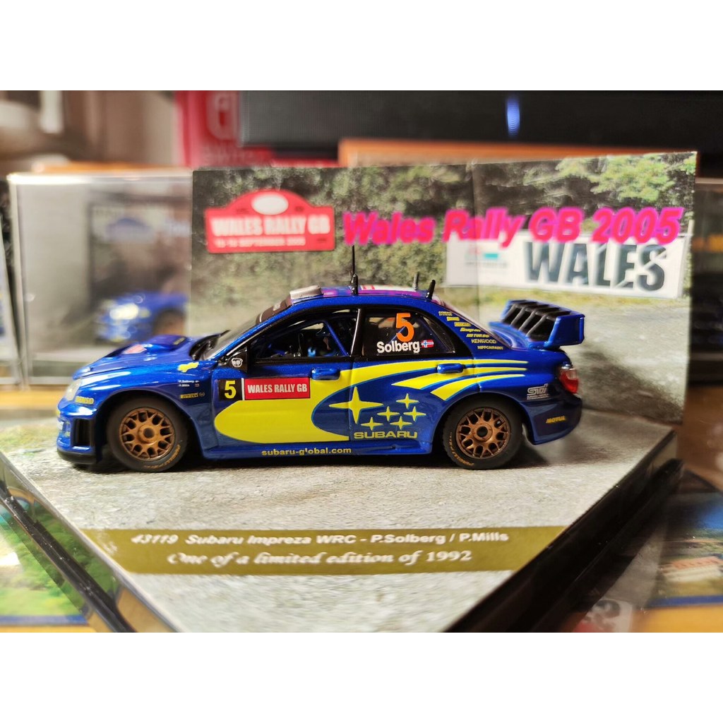 WRC Rally Car Model 1992 Units 5#Subaru Impreza WRC#SUBARU/Subaru ...