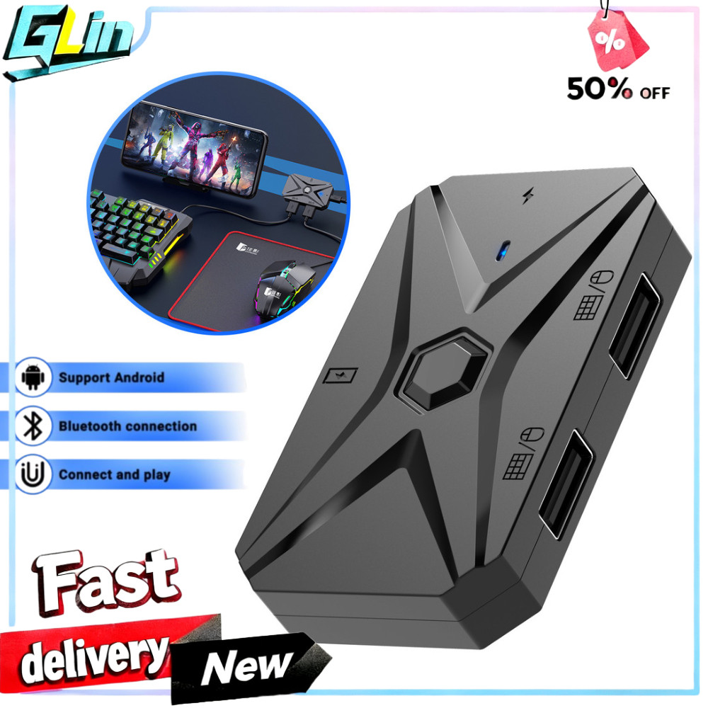 Product image Gamwing M1PRO+ Bluetooth 5.0 Mobile Game Adapter Keyboard ...