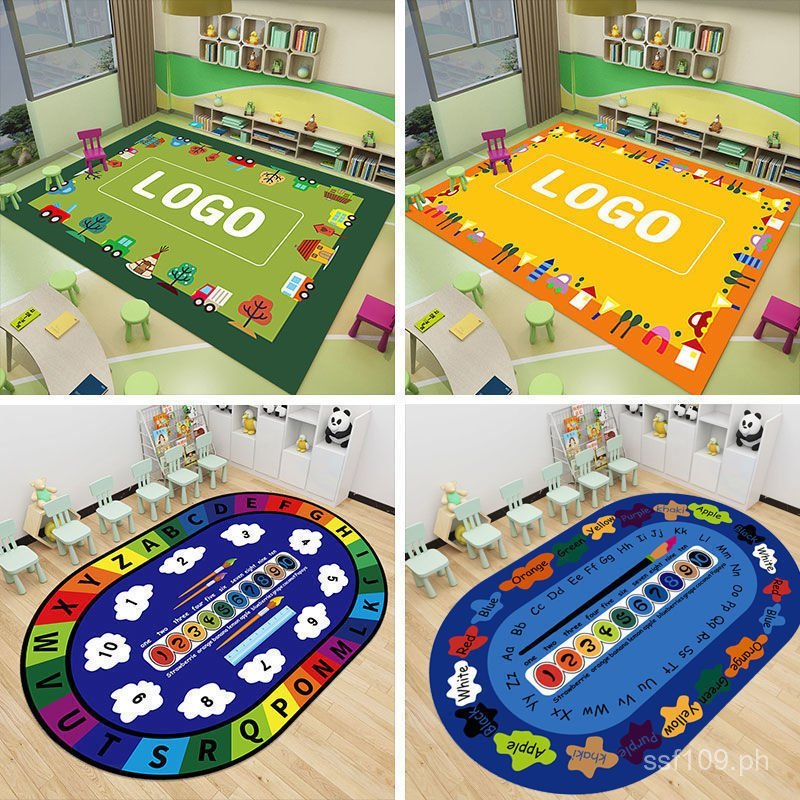 Early Education Center Floor Mat Alphabet Reading Corner Educational ...