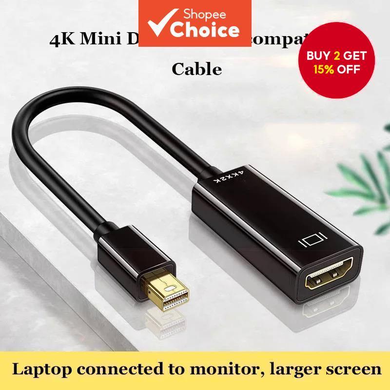Mini Display Port DisplayPort DP Male to HD HDTV Female Converter ...