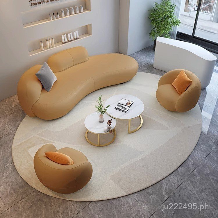 Special-Shaped Reception Area Sofa for Reception, Technology Hall ...