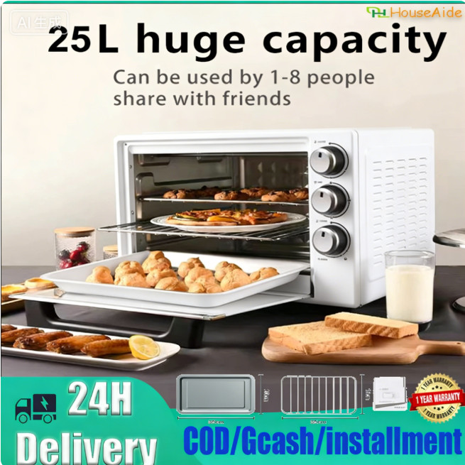 EVOLVE 25L Electric Oven Multifunctional Household Oven Kitchen Oven ...