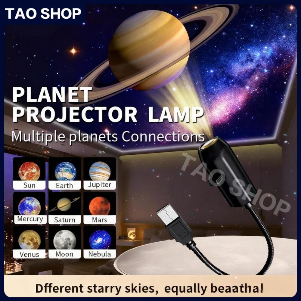 10 Pattern Starry Sky Planet Projector LED Moon Light, suitable for ...