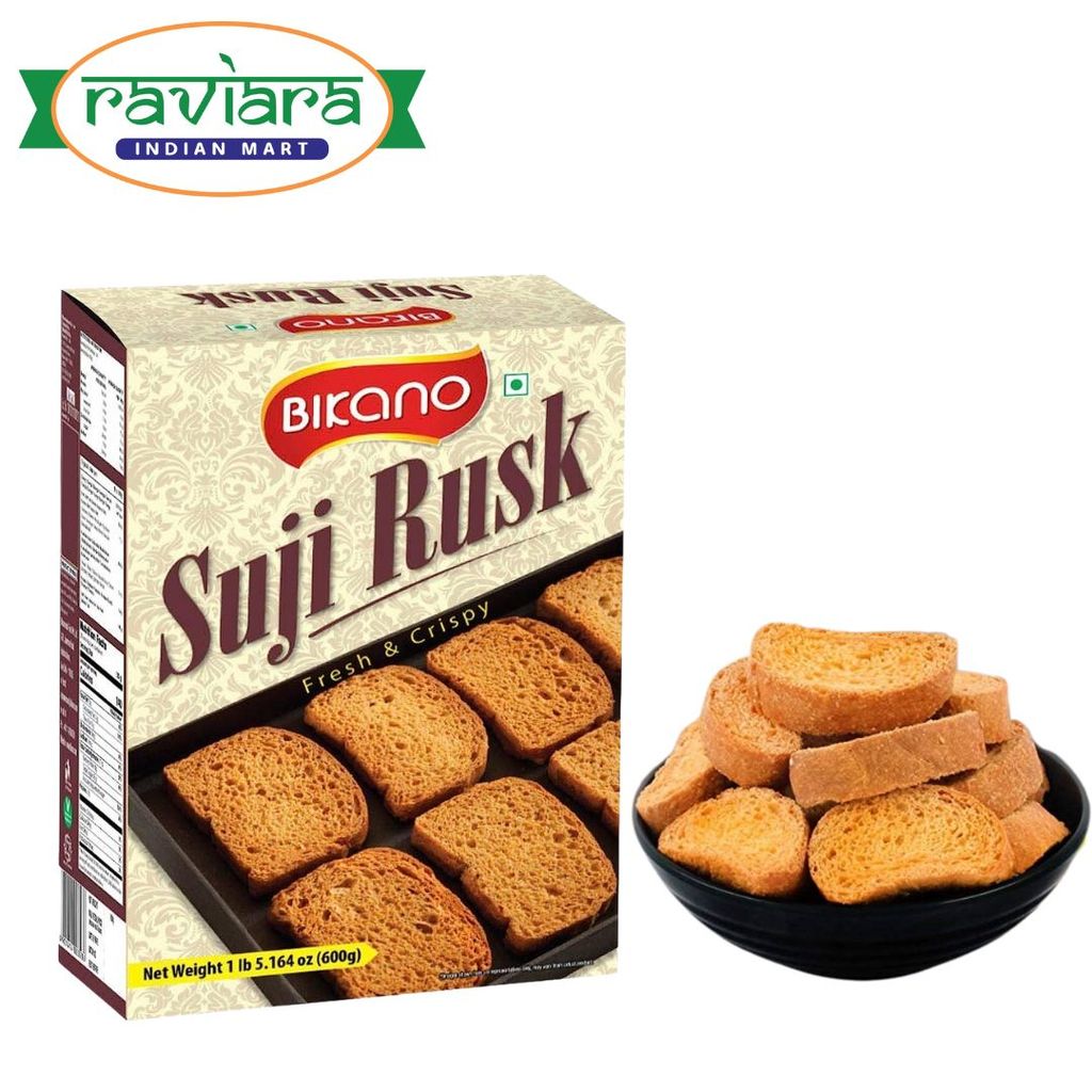 Bikano Suji Rusk 600g Sweet and delicious Indian Snack | Shopee Philippines
