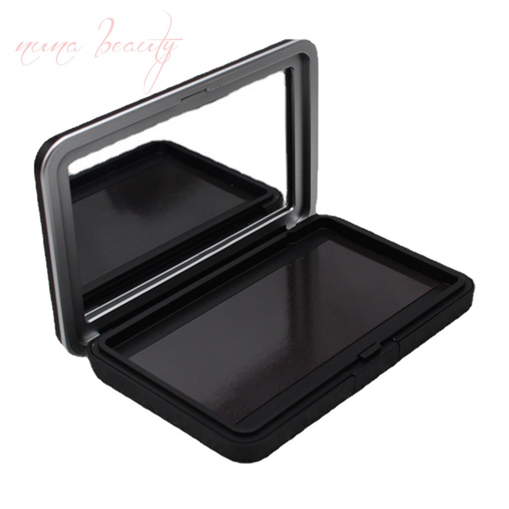1pcs Matte Black Empty Magnetic Cosmetics Palette Eyeshadow Blusher DIY ...