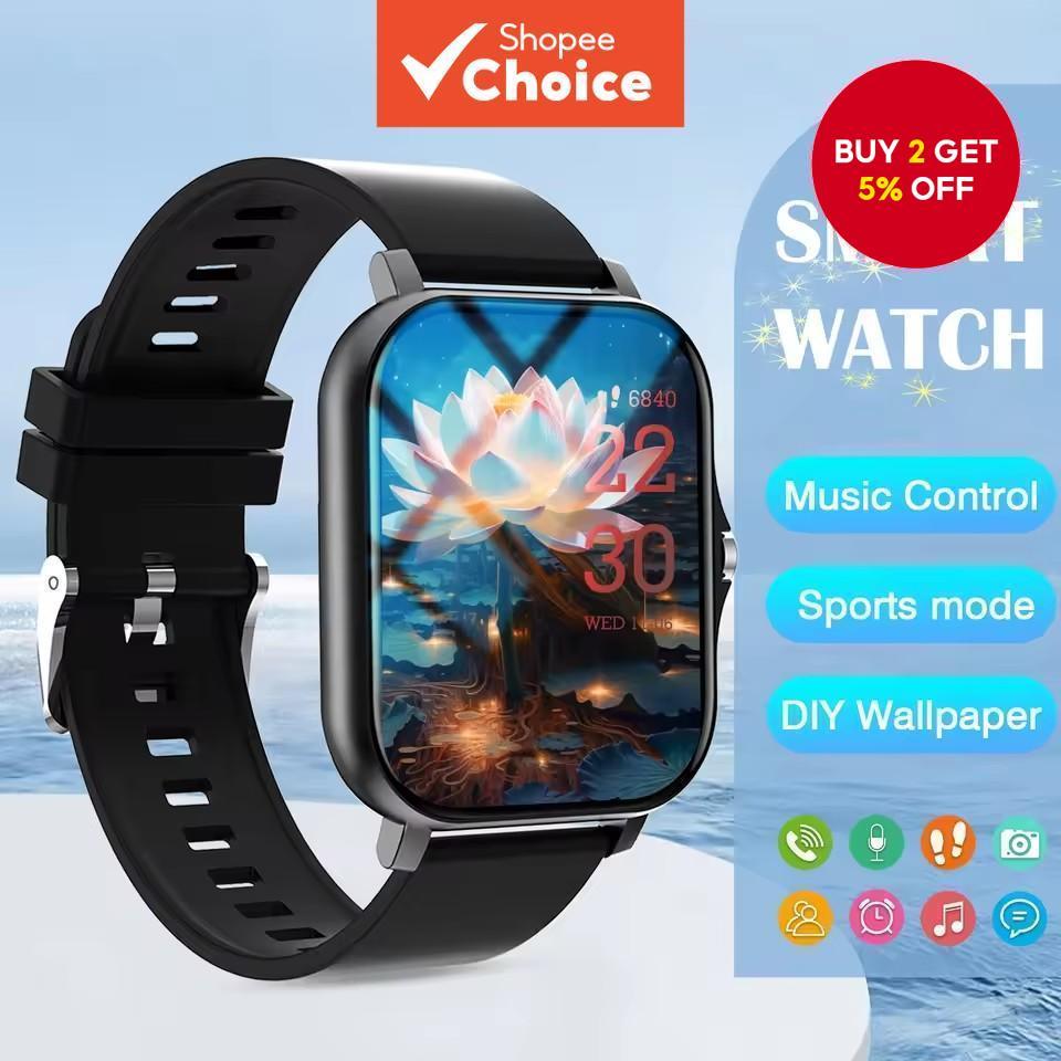 New Woman Watch Sports Smart Watches Men Call Music Control Message ...