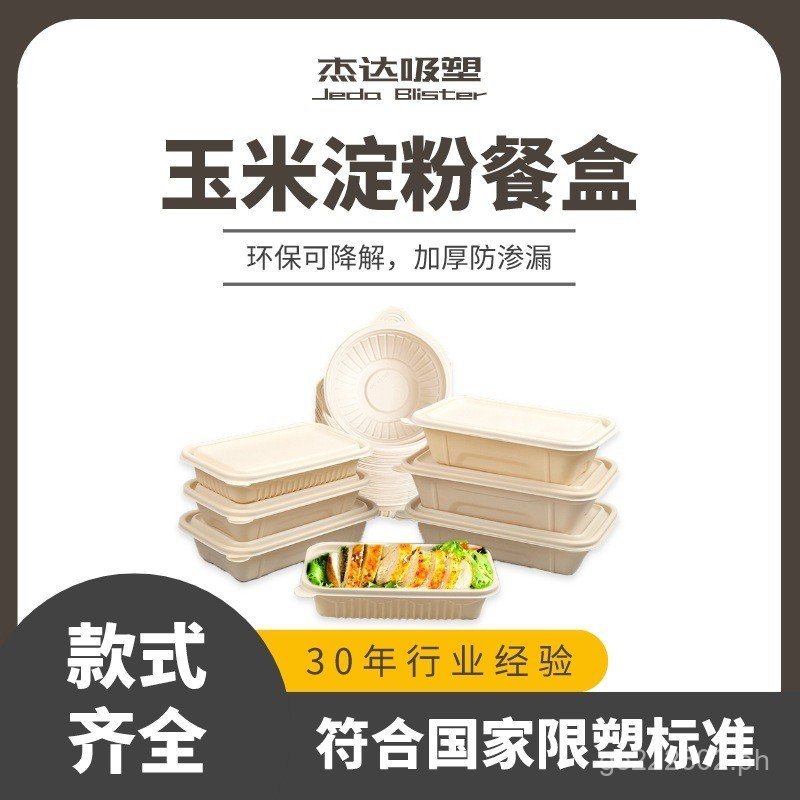 Plastic Disposable Takeaway Packaging Box Biodegradable Eco-Friendly ...