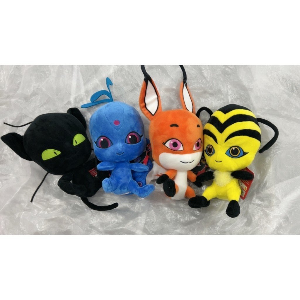 Miracle Girl Merchandise Miko Huanqi Ladybug Reddy Cat Plush Toy ...