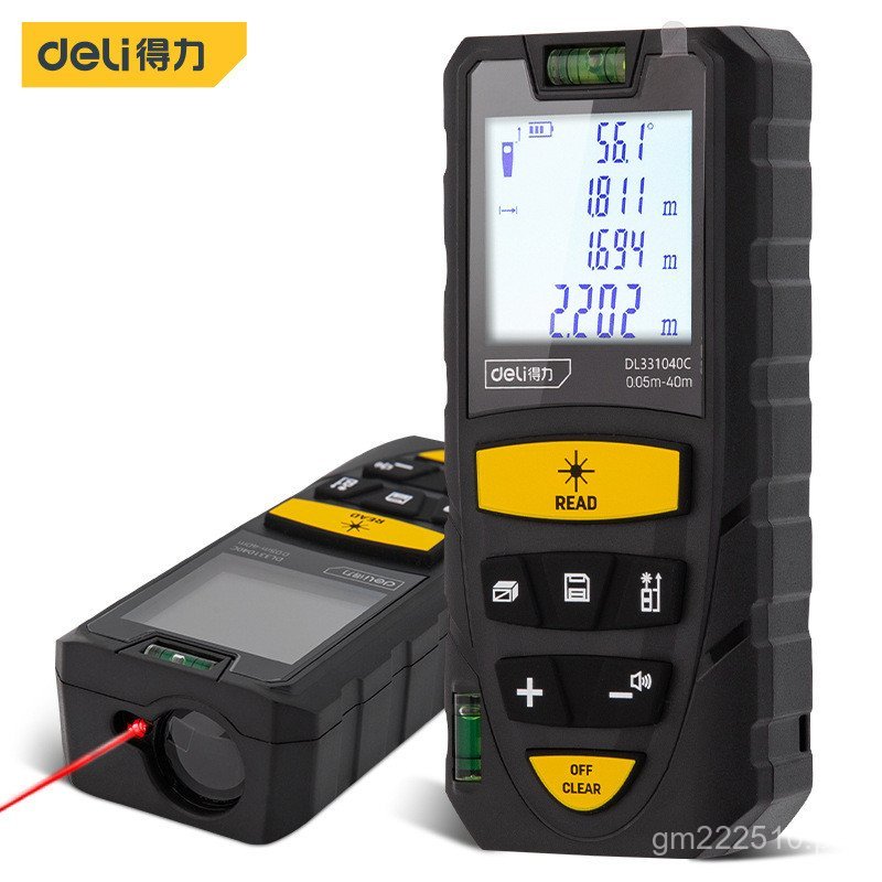 Handheld Laser Infrared Rechargeable Meter Voice Measurement Room ...