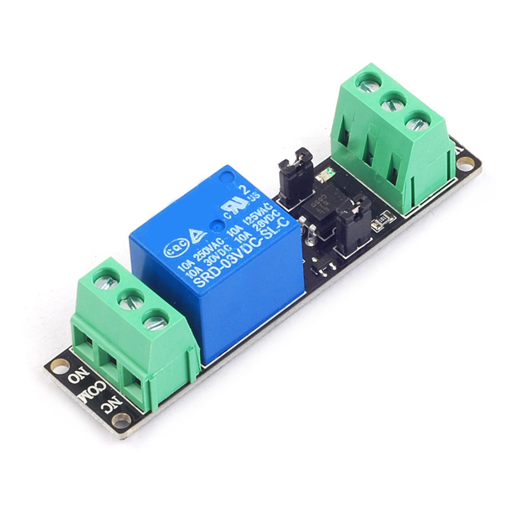 DC 3V/3.3V High Level Trigger Output Signal Indicator Relay Module ...