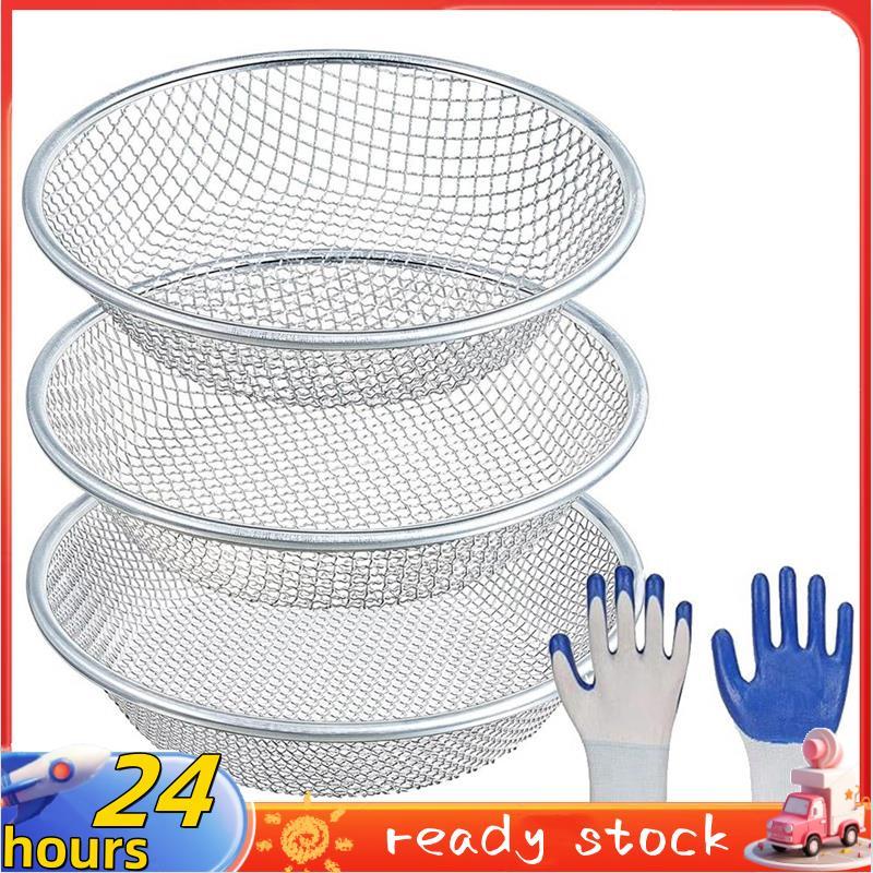 []Soil Sifter for Gardening, Rock Sifter for 5gallon Bucket, Dirt ...