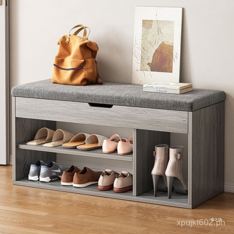 Shoe Changing Bench Shoe Rack Entryway Home Use Doorway Sitting Bench ...