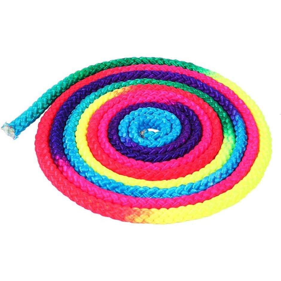 Rhythmic Gymnastics Rope Solid Competition Arts Training Rope, Rainbow ...