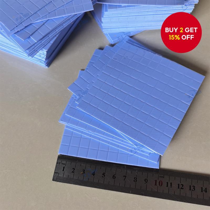 GPU Thermal Pad Conductive Silicone Pads 100x100mm 1mm for Laptop IC ...