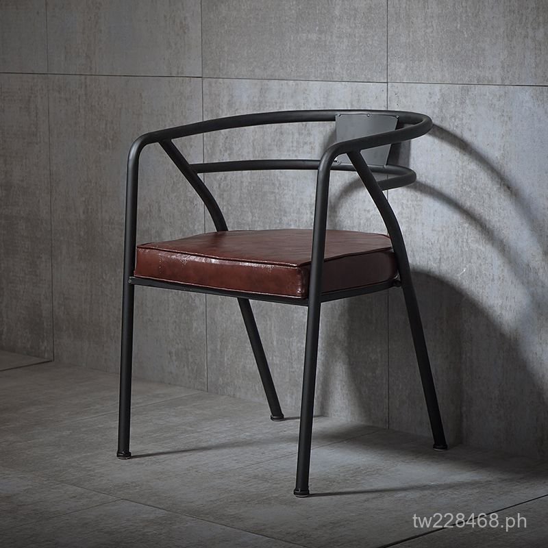 Stool Iron Round Table American Industrial Style Cafe Sofa loft Chair ...