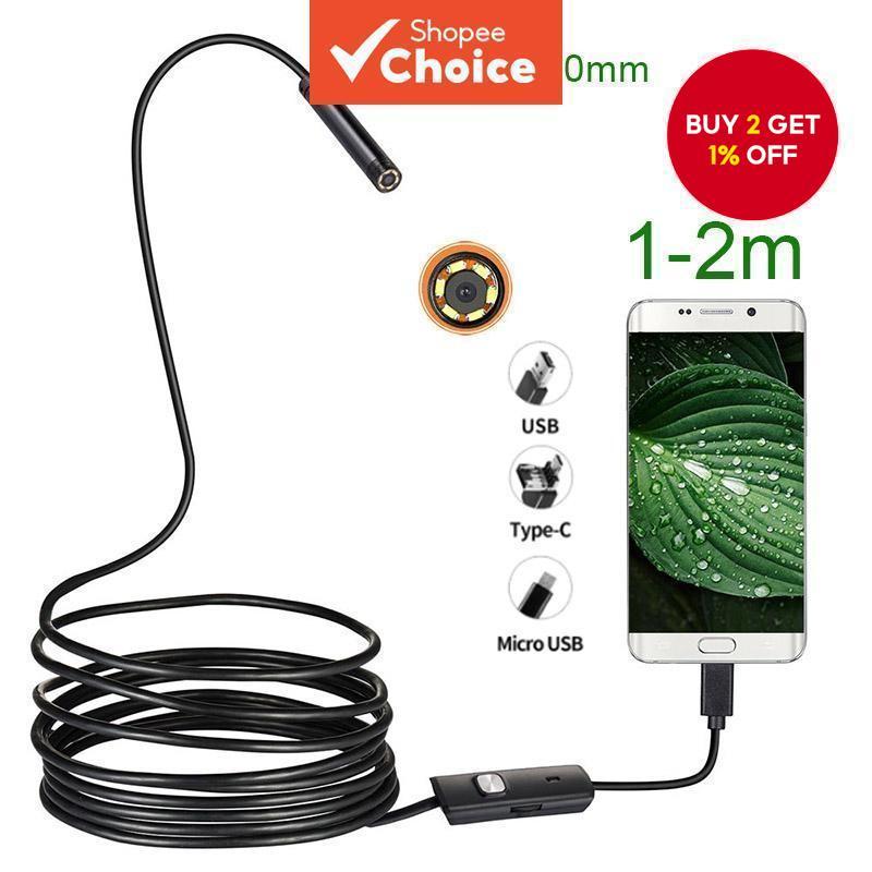 New 3-in-1 Mini Flexible Snake Camera Car Endoscope, IP67 Waterproof ...
