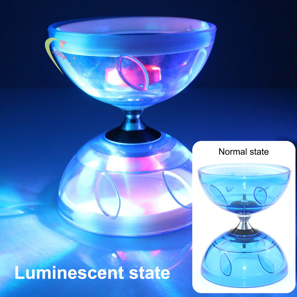 LED-Diabolo Toy Built-In Multi-Colored Led Lights For Adults Kids Teens ...