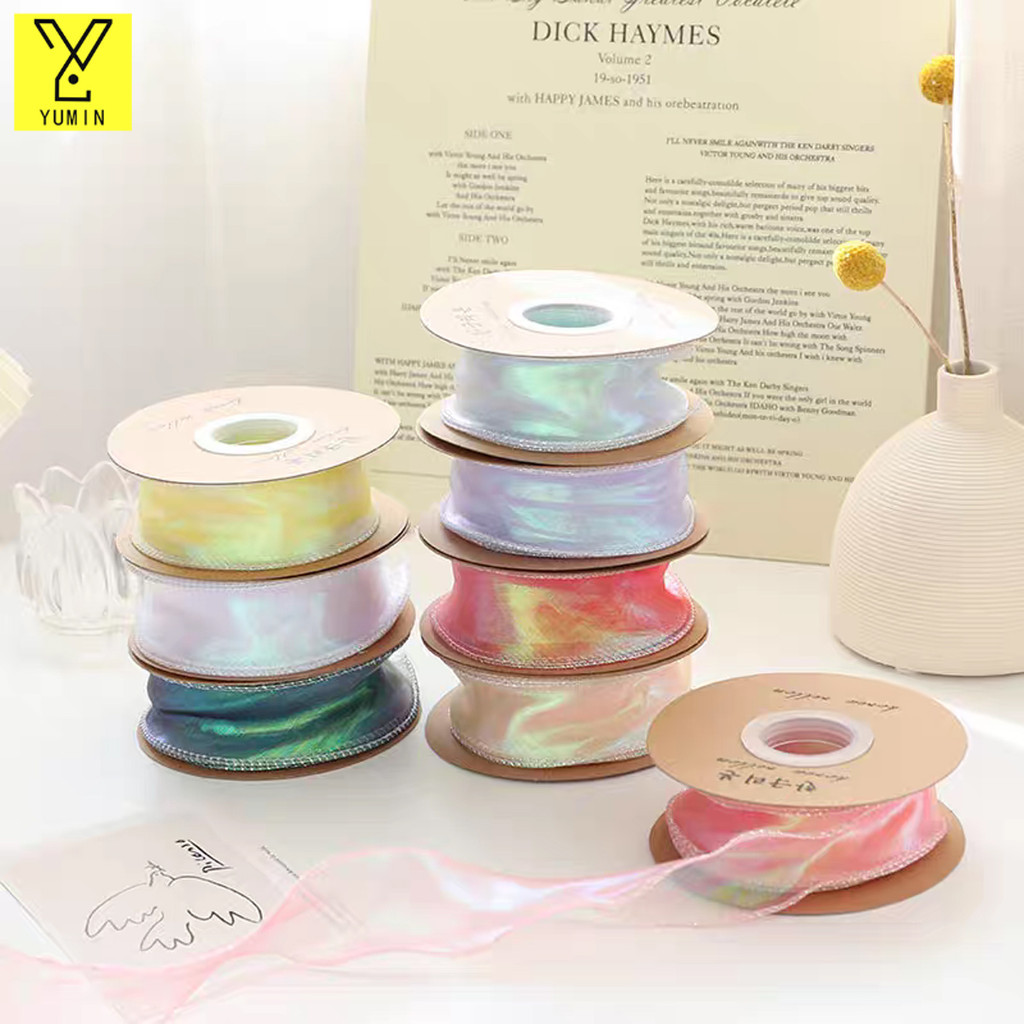 Plain Fishtail Ribbon Yarn 9m Fishtail Yarn Ribbon Romantic Handmade ...