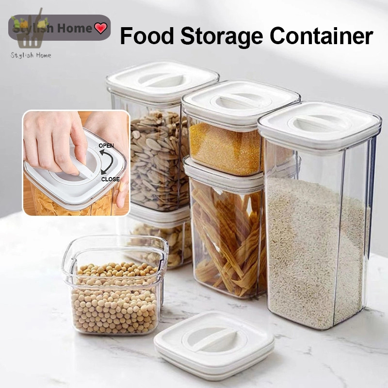 Food Storage Container Twist Lock Airtight Container Food Storage Box ...