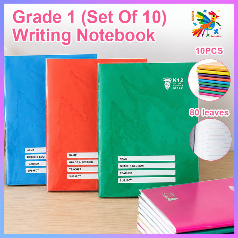Grade 1 Notebook wide-ruled, 80 sheets