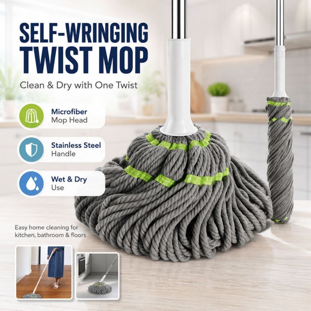 Shop mop with squeezer for Sale on Shopee Philippines