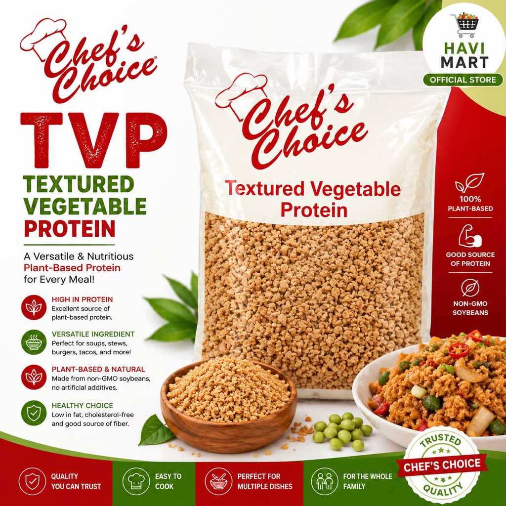 HAVI VIDEO TVP VEGETABLE PROTEIN MEAT EXTENDER BEST FOR KETO LOW CARB ...