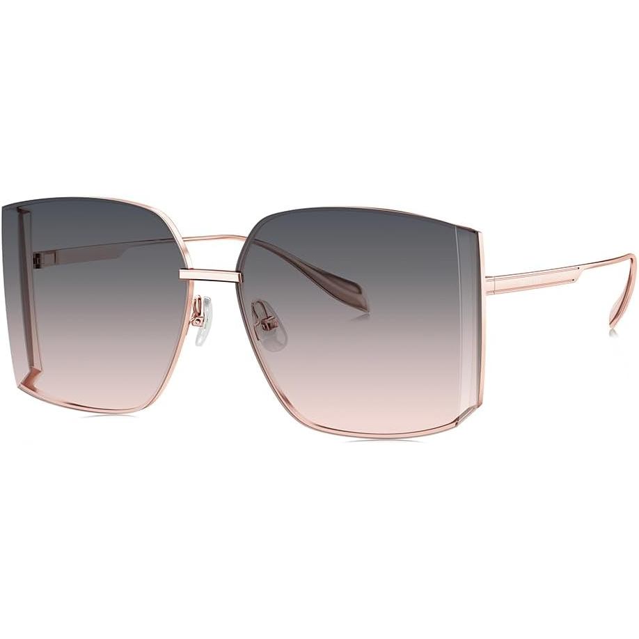 BOLON Women Cool Oversized Wrap-around Trendy Sunglasses  display picture 3