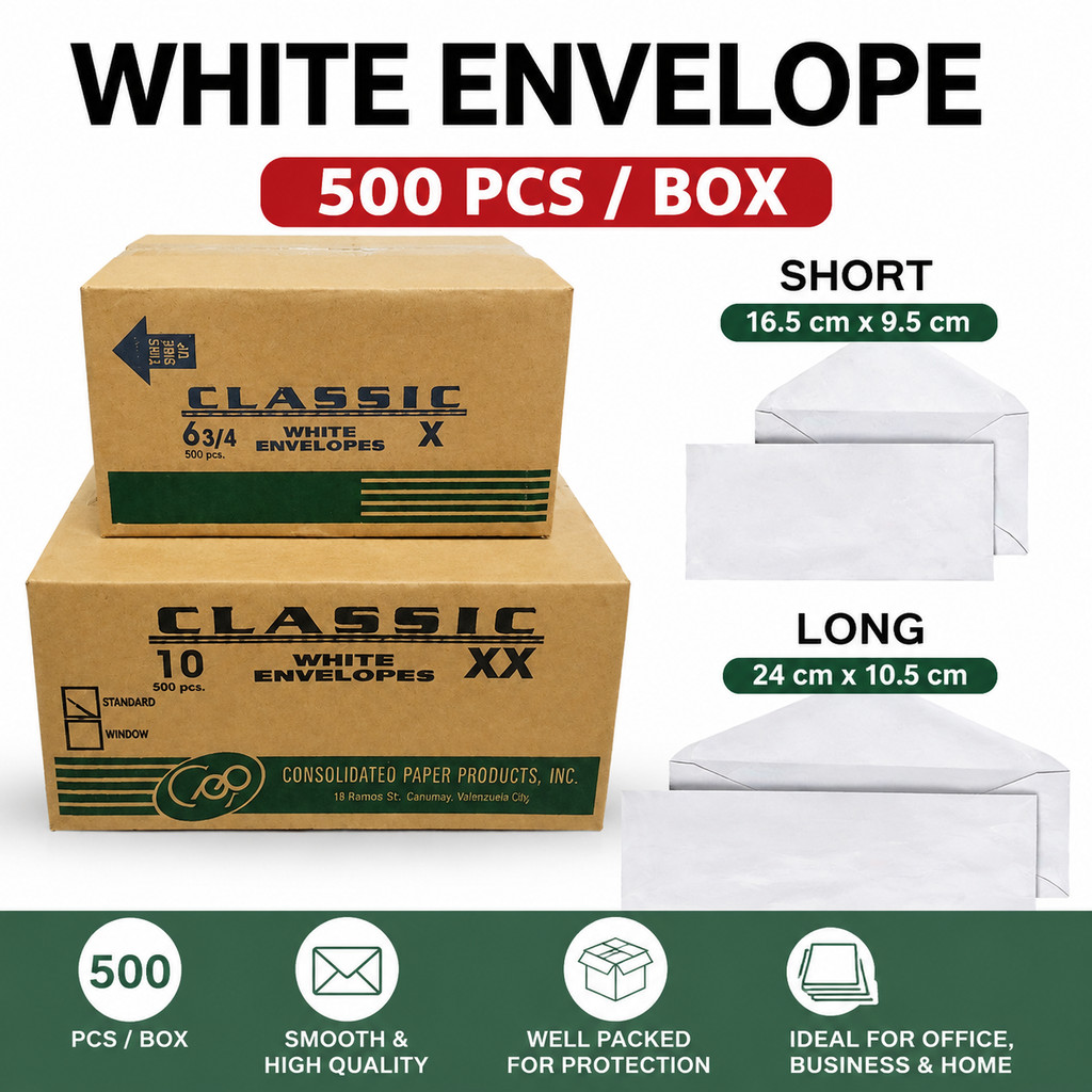 Shop white envelope for Sale on Shopee Philippines