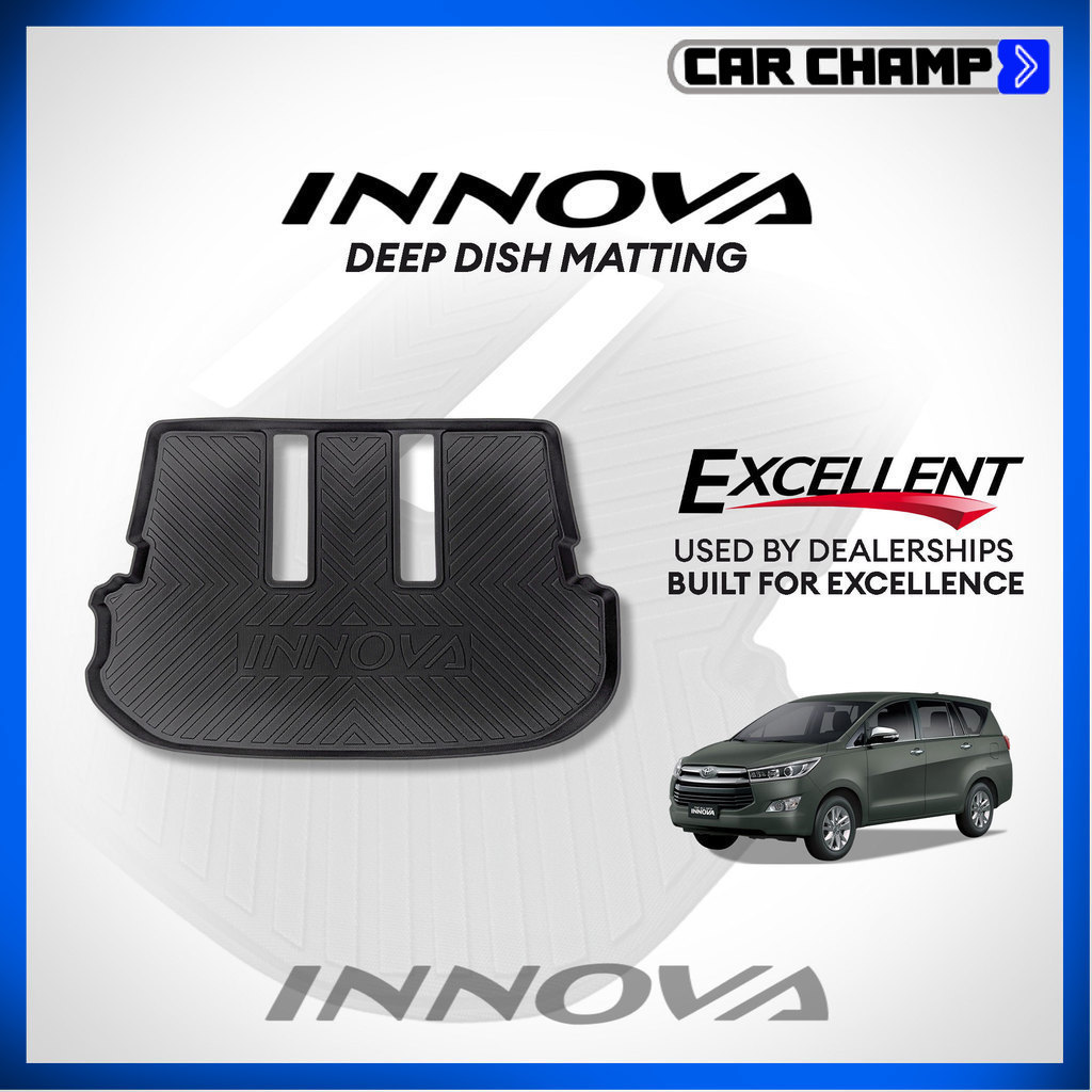 Toyota Innova 2004 to 2025 OEM Rear Cargo Trunk Tray Thailand Quality ...