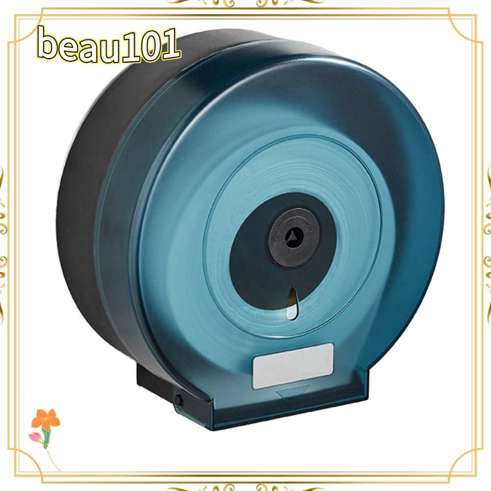 BEAU Toilet Paper Storage Box, Waterproof Wall-Mounted Large Roll Paper ...