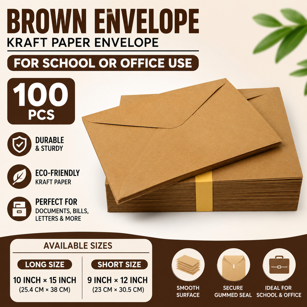 Shop envelopes brown for Sale on Shopee Philippines