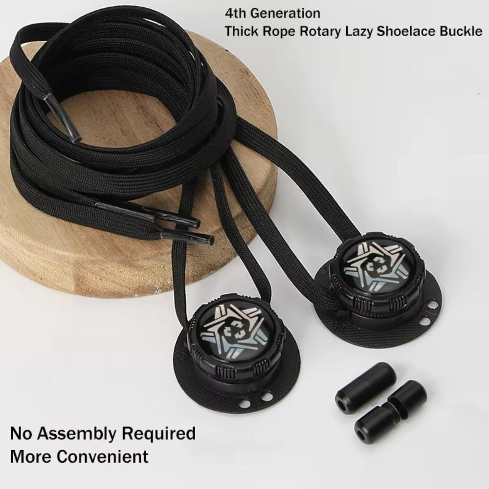 OUREAPH No-Tie Lace Set with Quick-Adjust Rotating Buttons - Hands-Free ...
