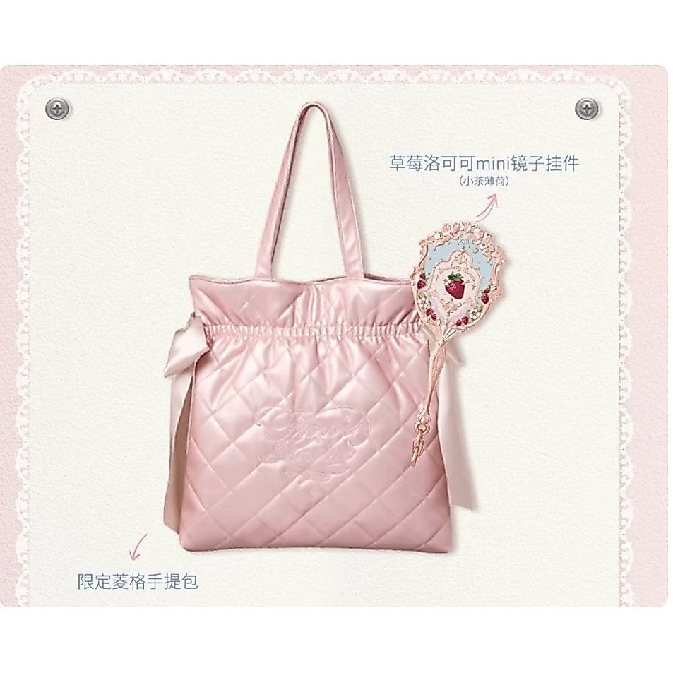 Flowers Know 2026 Edition Diamond Handbag Peripheral Cosmetic Bag Pain ...