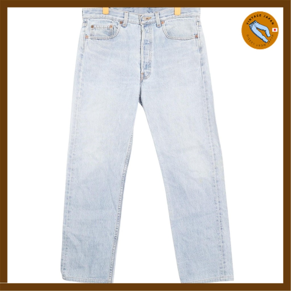 Direct from Japan】1990s USA-made Levi's 501 denim pants, blue