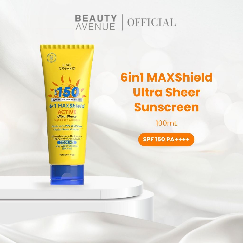 Luxe Organix SPF 150 MAXShield Face & Body Sunscreen 100ml | Shopee ...