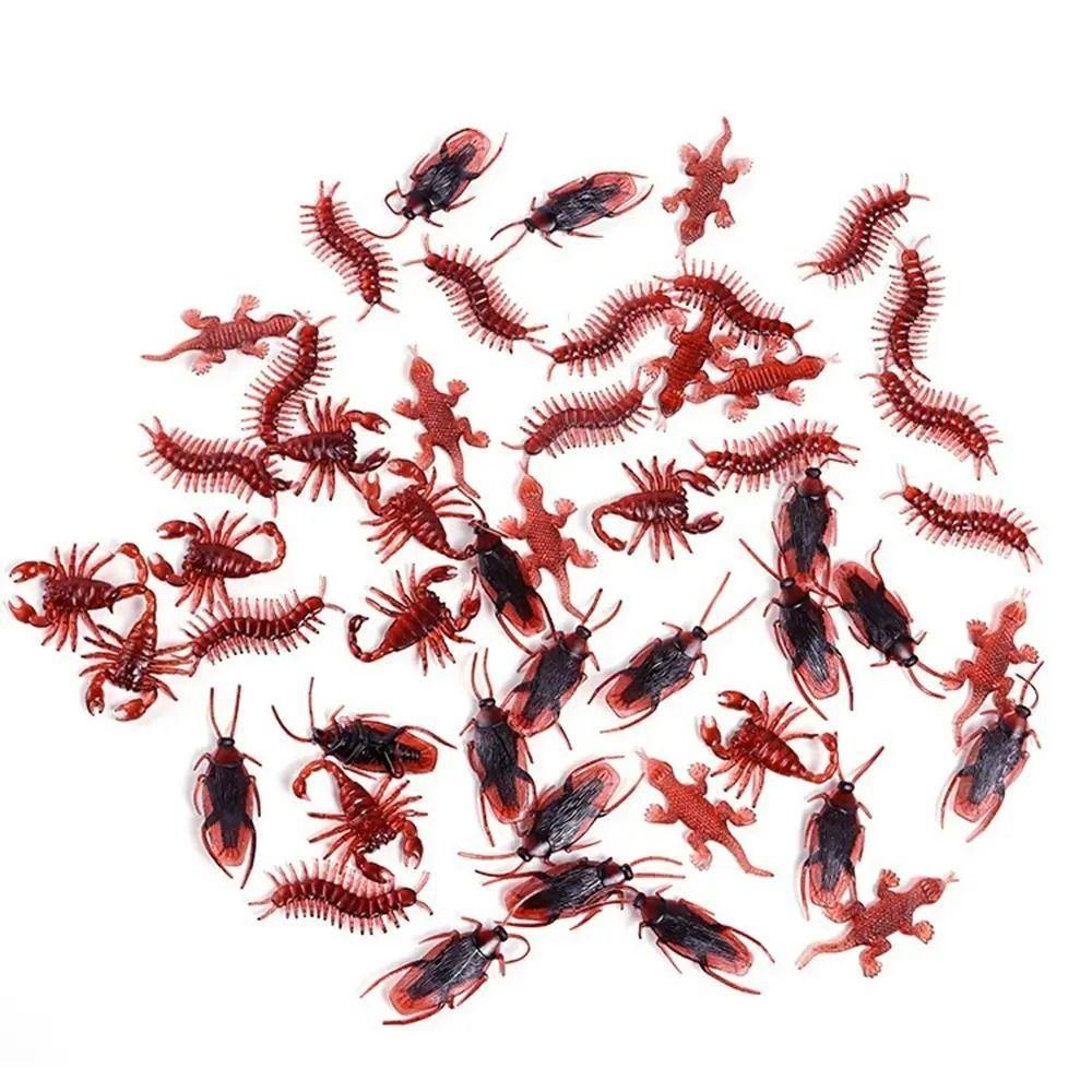 THISEPH 20Pcs Simulation Cockroach, PVC Rubber Scorpion Fake Cockroach ...