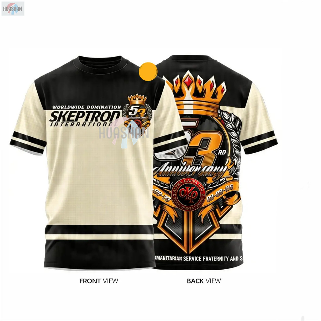 2026 New Design Men Oversized Tshirt AKP Alpha Kappa Rho Skeptron 53 ...