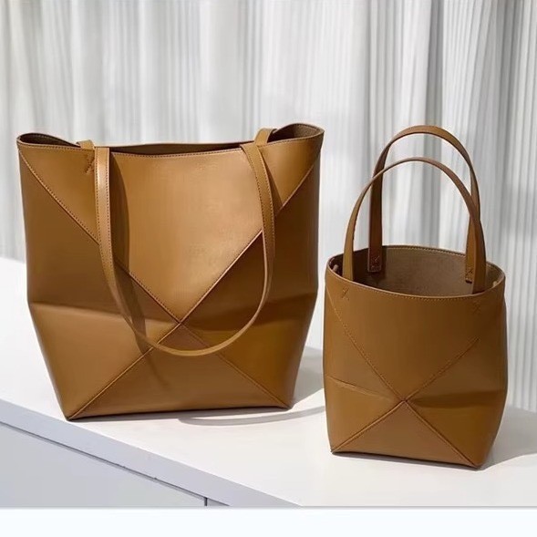 Women's new large capacity folding tote bag, single shoulder diagonal ...