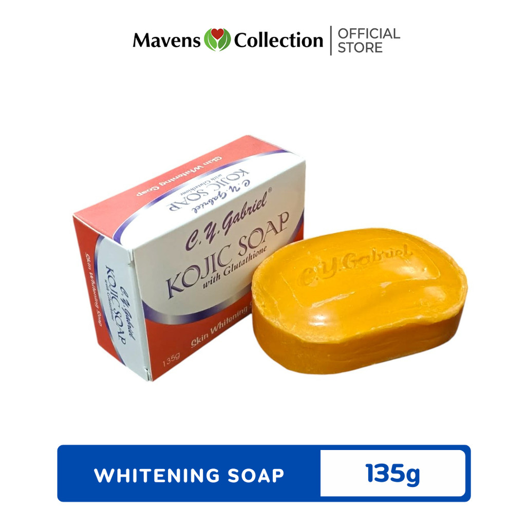 cy gabriel kojic soap with glutathione CY Gabriel Kojic Soap with Glutathione 135g Skin Whitening Soap