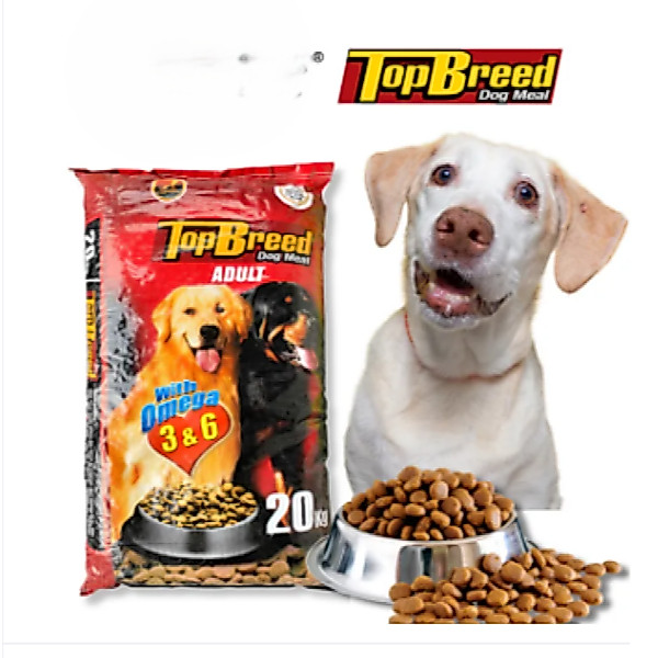 TOP BREED ADULT 20KG / TOP BREED PUPPY 20KG in original packaging. top ...