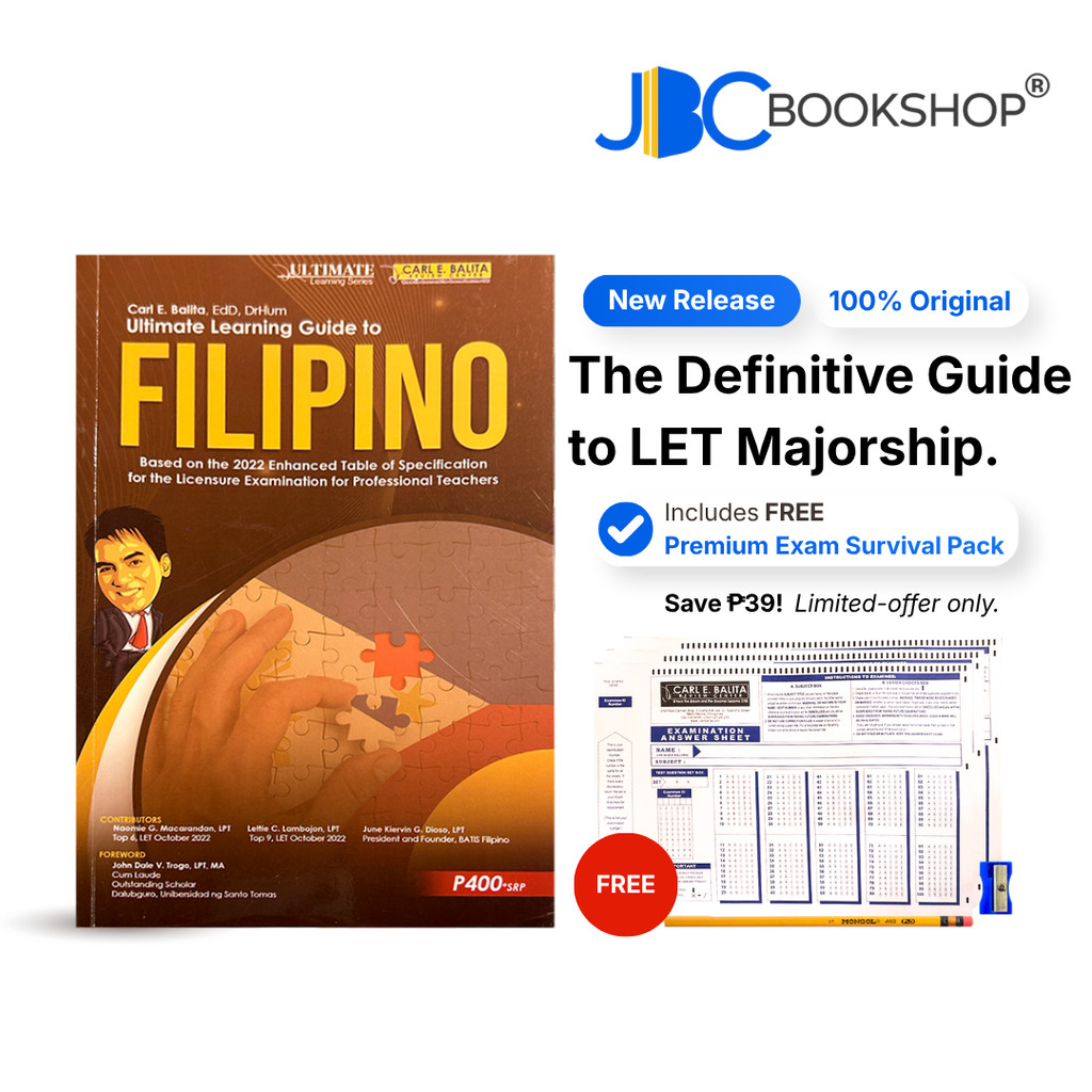 Filipino Ultimate Learning Guide Majorship LET Reviewer (2023 Edition ...