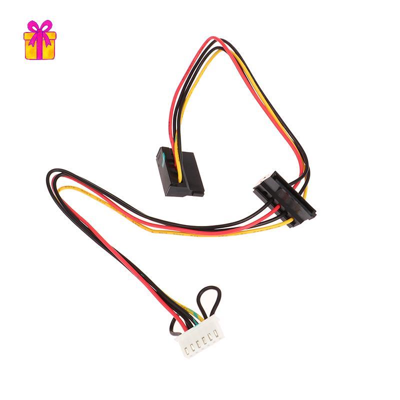 [fast&cod] 6Pin To 2-Port HDD SATA Power Soet Cable Conector For Acer ...