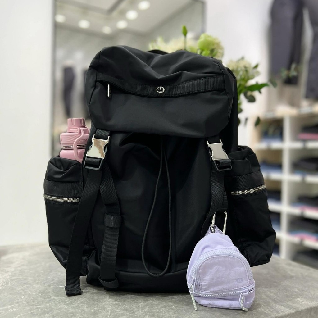 Lululemon Backpack 14l Student Large Capacity Outdoor Sports Hiking Backpack  School Bag | Shopee Philippines