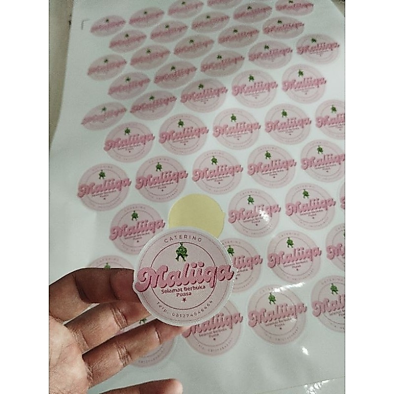 Custom A3+ Stickers* Customized Sticker Waterproof Sticker Label ...