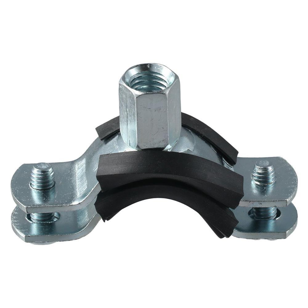 PATH 2pcs Support Clamp, With Nail M8 Mounting Screws Adjustable Pipe ...