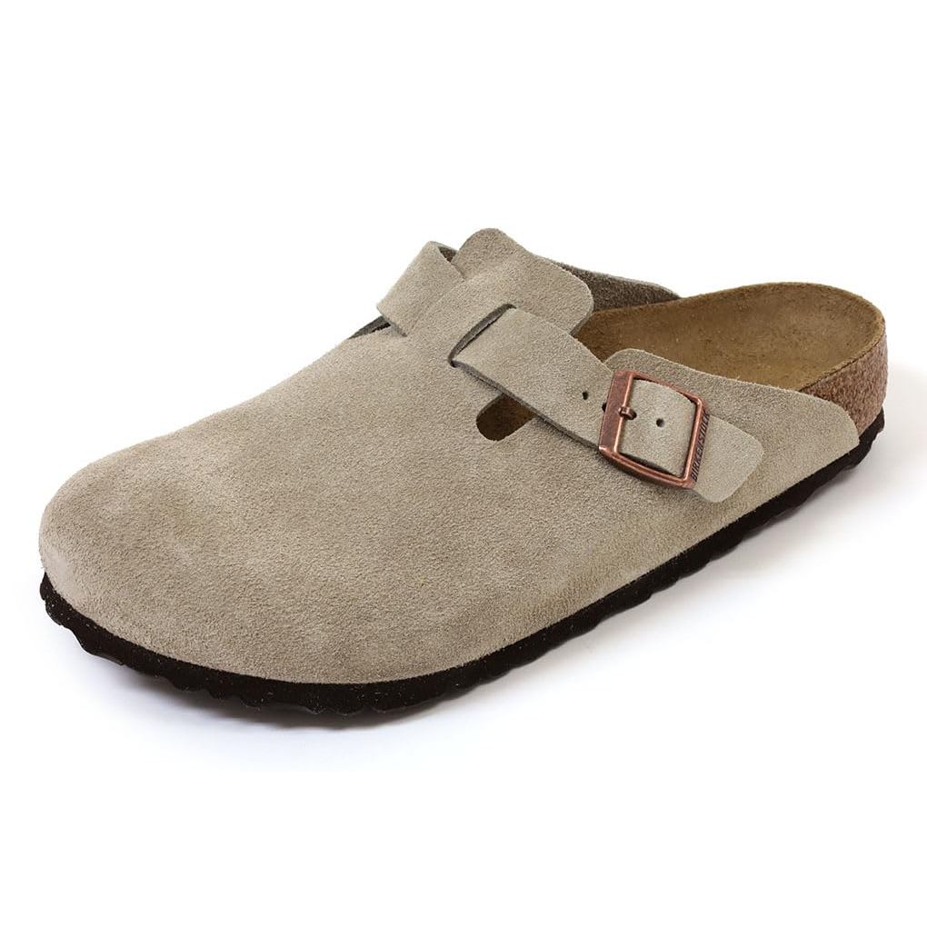 靴 BIRKENSTOCK Boston 26cm 0060461 TAUPE Birkenstock] Boston Suede Regular Width Taupe Boston Suede 60461