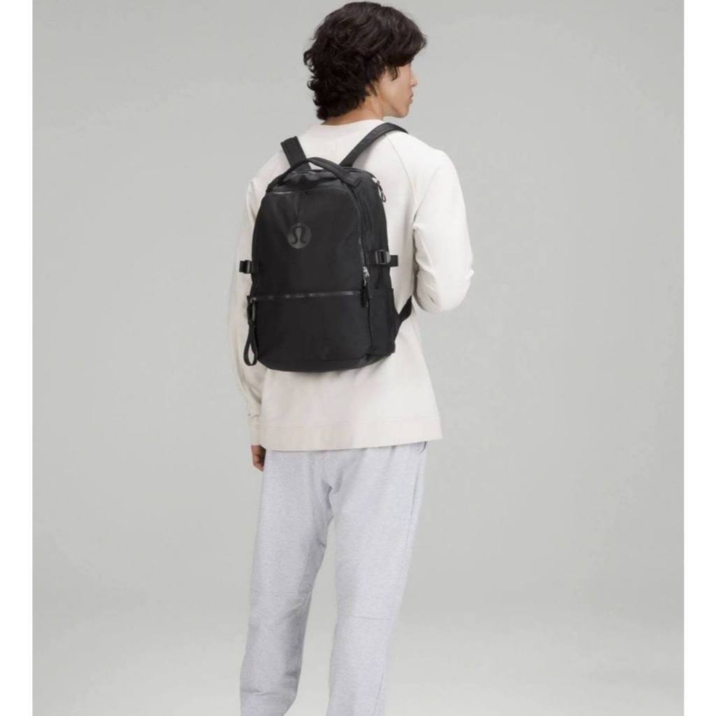 ORIG & IMPORTED Lululemon New Crew Backpack 22L Large Laptop Backpack Bag  Pink/Black/Green | Shopee Philippines
