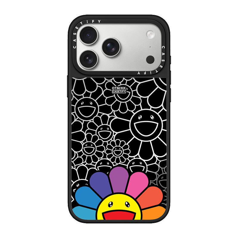 Original CASETiFY x TAKASHI MURAKAMI Mirror Case with for iPhone