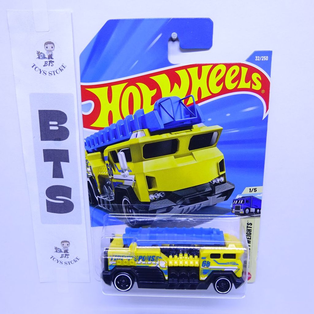 Hot Wheels 5 Alarm Yellow | Shopee Philippines