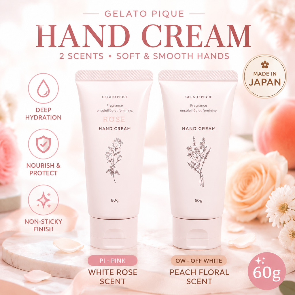 [Gelato Pique] Hand Cream - Scented Moisturizing Emulsion | Shopee ...